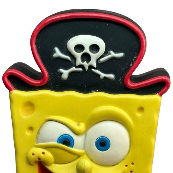 SpongeBob SquarePants Pirate Treasure Chest Clock & Bank 2006 CLOCK ONLY! READ! - Picture 7 of 16